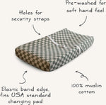 Extra Soft Muslin Changing Pad Cover by Mushie (view 2 of 82)
