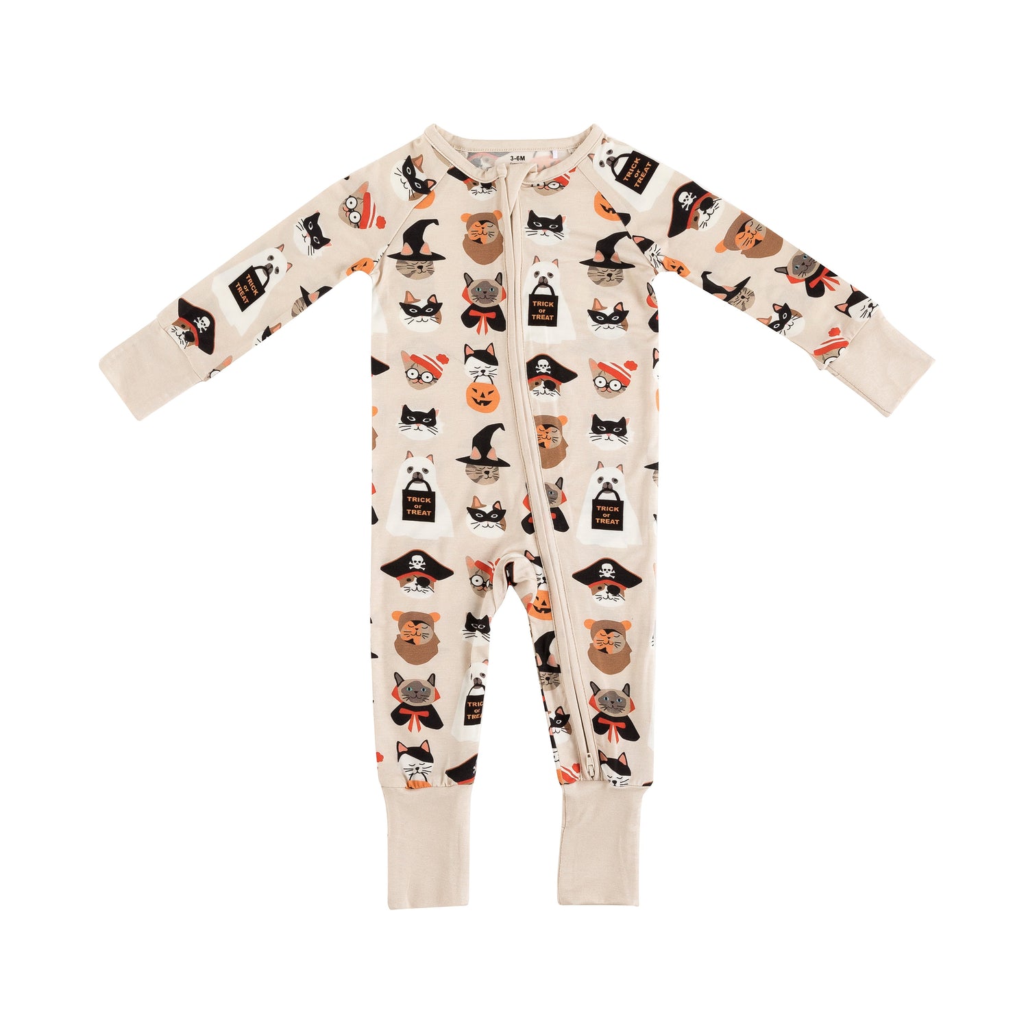 Dreamlet Meow & Treat (Convertible Zip Footies) - 