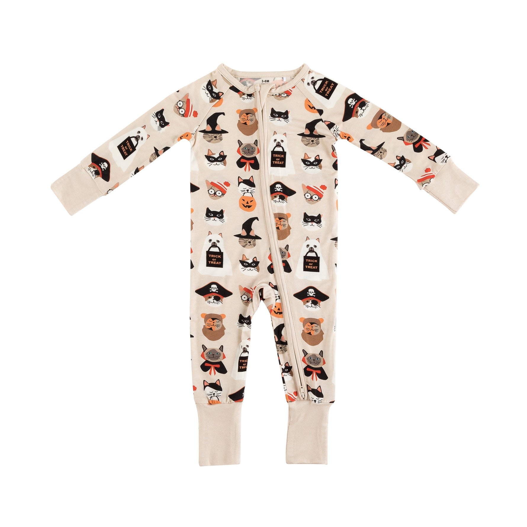 Dreamlet Meow & Treat (Convertible Zip Footies) - 