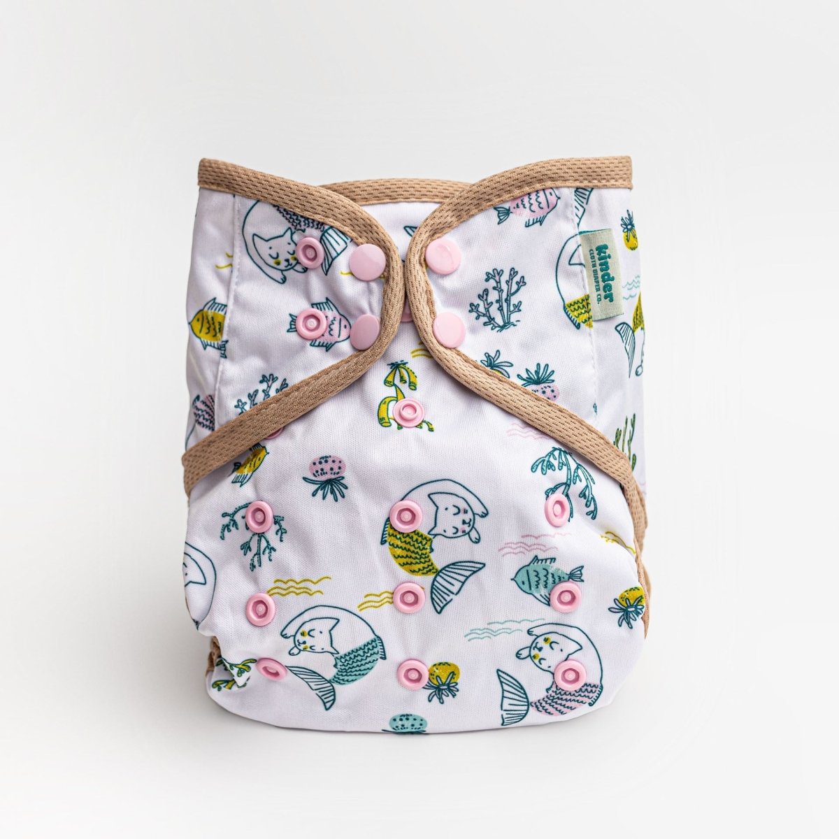 Kinder Cloth Diaper Co. Patterned Wipeable Cloth Diaper Cover, Grows with your Baby - Everetts Place Boutique - 