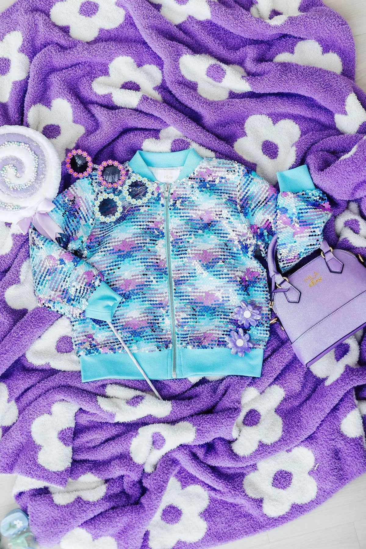 Mila & Rose ® Mermaid Flip Sequin Jacket - 