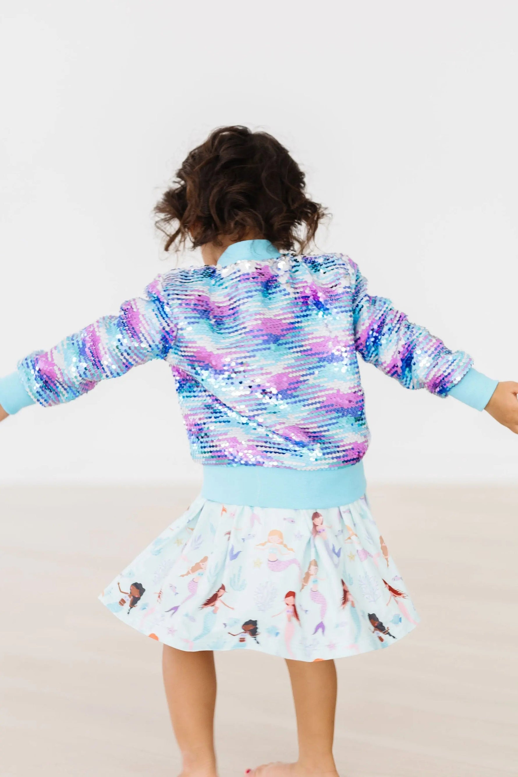 Mila & Rose ® Mermaid Flip Sequin Jacket - 