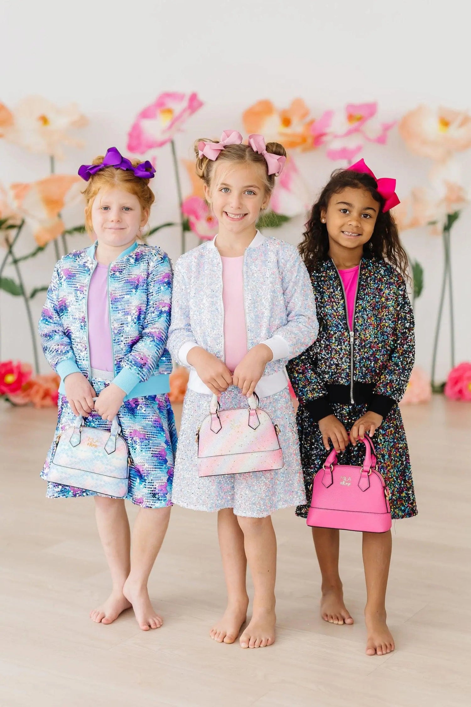 Mila & Rose ® Mermaid Flip Sequin Twirl Skort - 