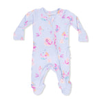 Angel Dear Mermaid Princesses - 2 Way Ruffle Back Zipper Footie - 