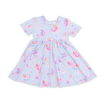 Angel Dear Mermaid Princesses - Twirly Short Sleeve Dress - 