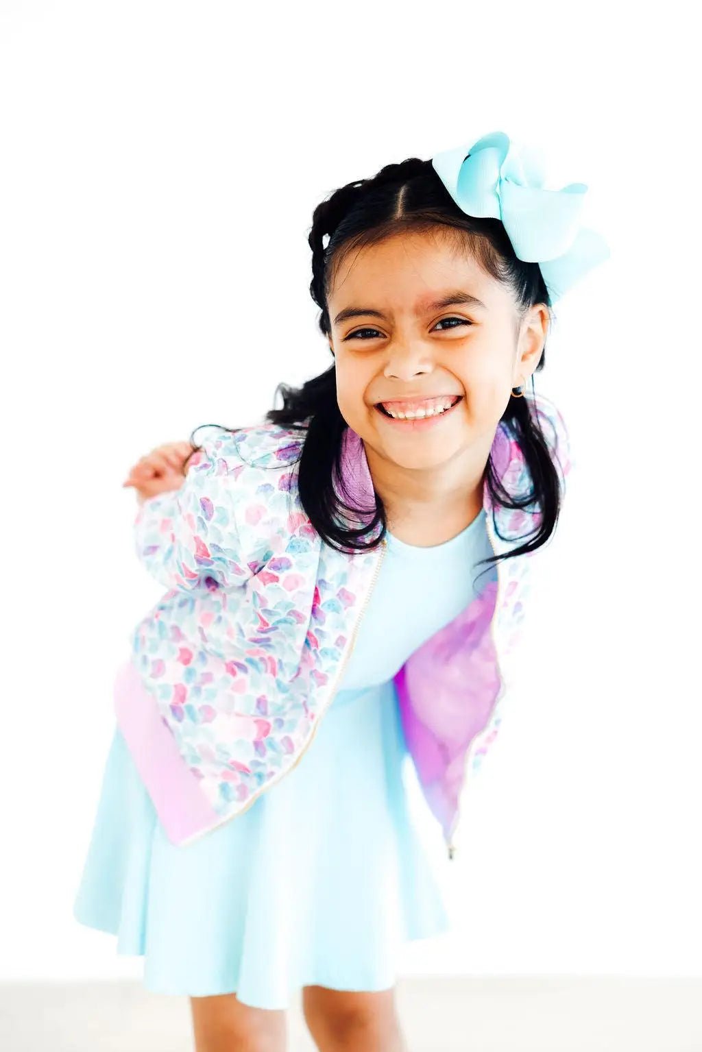 Mila & Rose ® Mermaid Scales Satin Jacket - 