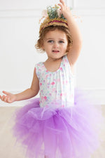 Mila & Rose ® Mermaid Scales Tank Tutu Leotard - 