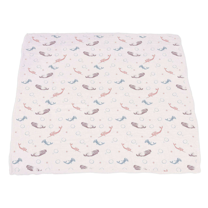 Mermaids and ScalesIndulge in the luxurious comfort of this four-layer, 100% natural bamboo muslin blanket. Its soft, breathable fabric is made from natural bamboo fibers, making it peEveretts Place: Online Boutique 