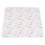 Newcastle Classics Natural Bamboo Muslin Blanket with Mermaid Design for Cozy Kids - Baby & Toddler > Swaddling & Receiving Blankets > Receiving Blankets Bamboo Newcastle Blanket