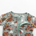 Dreamlet Merry Toy Ride (Convertible Zip Footies) - 