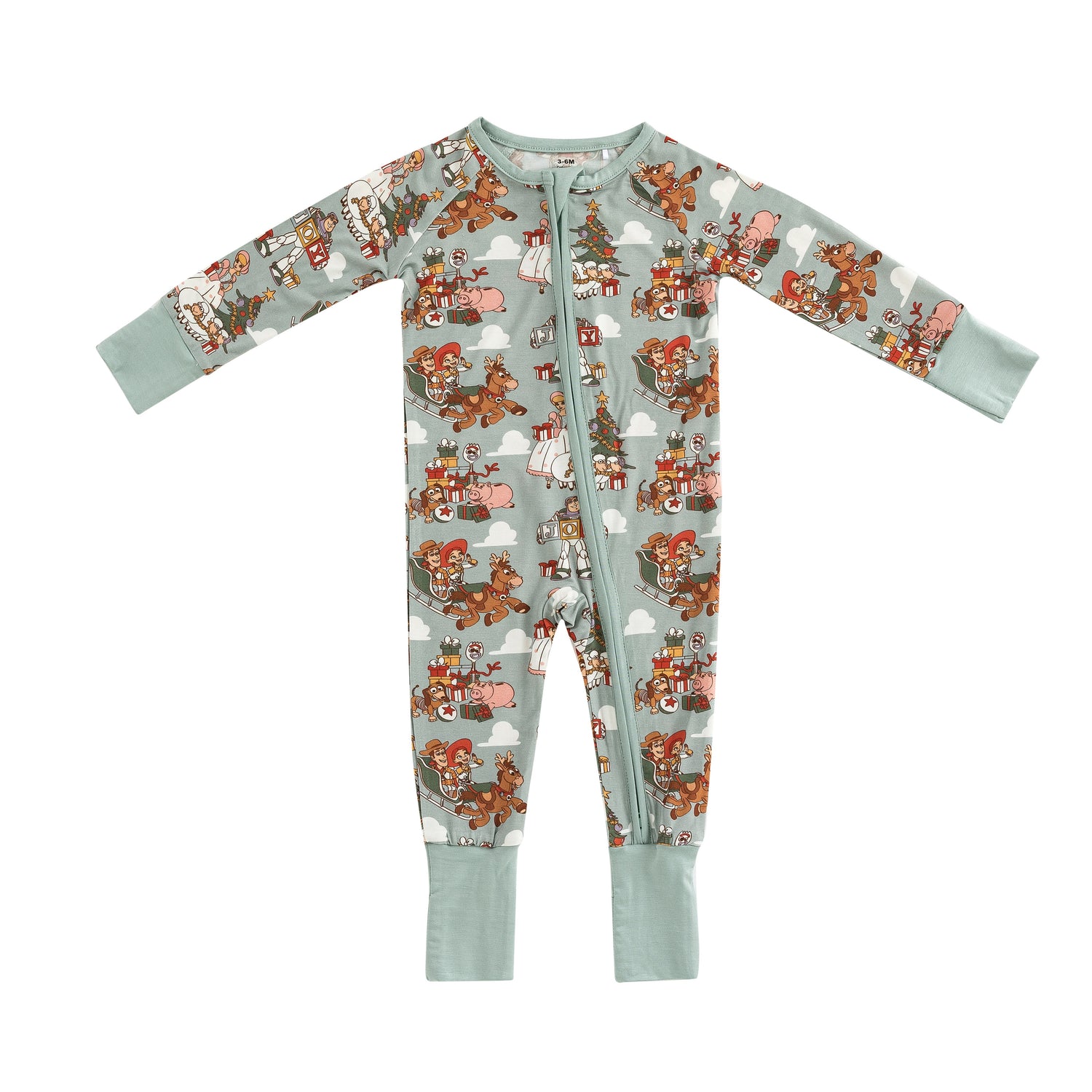 Dreamlet Merry Toy Ride (Convertible Zip Footies) - 