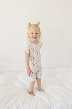 Little Joy Co. Mias Mermaids 2 Piece Bamboo Pajamas For Kids Soft Cozy - 