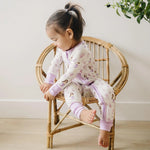 Little Joy Co. Mia's Mermaids Bamboo Zippy Romper - 