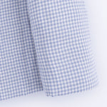 Angel Dear Micro Gingham Blue Blizzard - Swaddle Blanket - 