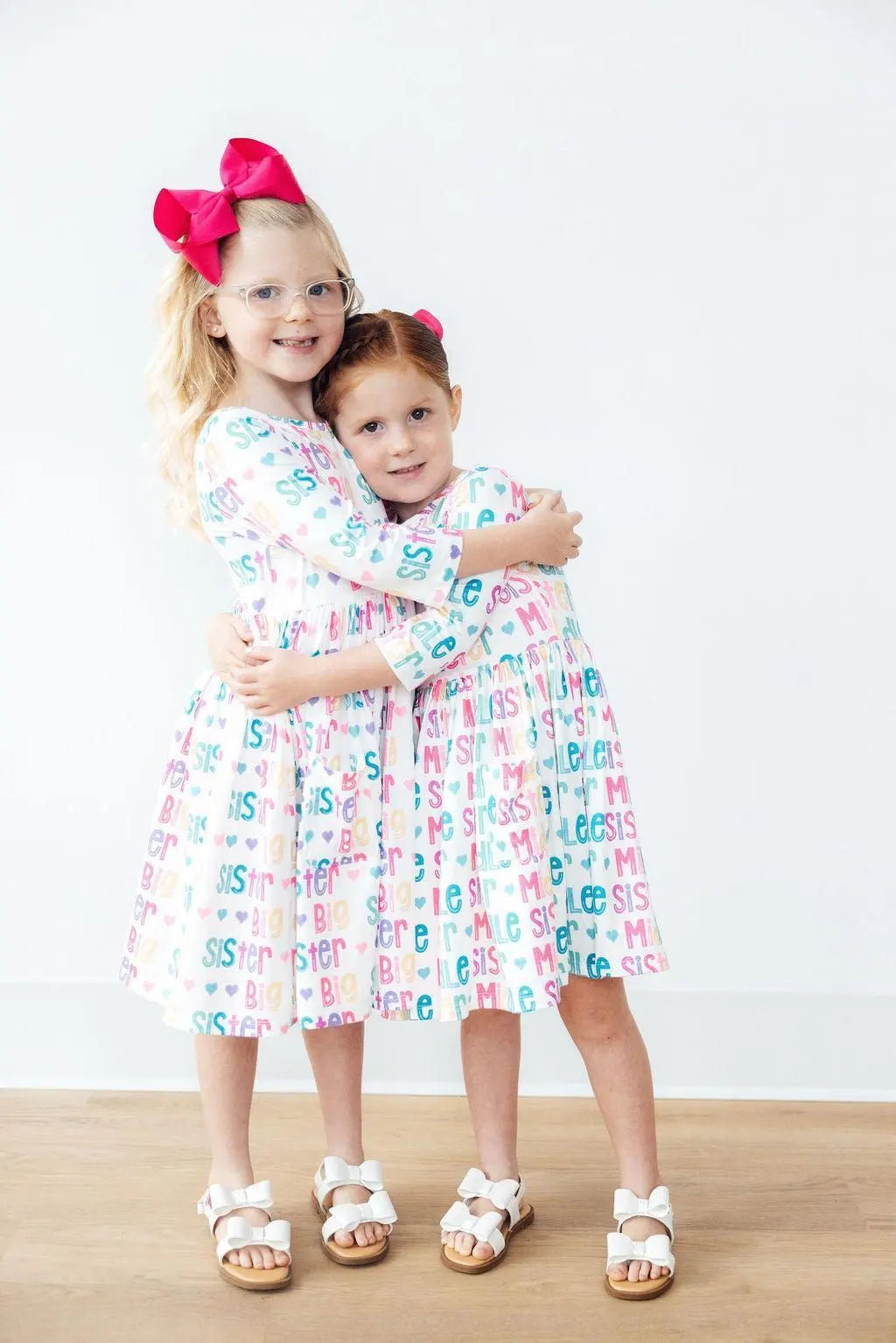 Mila & Rose ® Middle Sister 3/4 Sleeve Pocket Twirl Dress - 