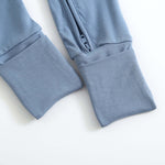 Luxie Charm Midnight Blue Zippered Baby Romper - Everetts Place Boutique - 