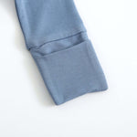 Luxie Charm Midnight Blue Zippered Baby Romper - Everetts Place Boutique - 