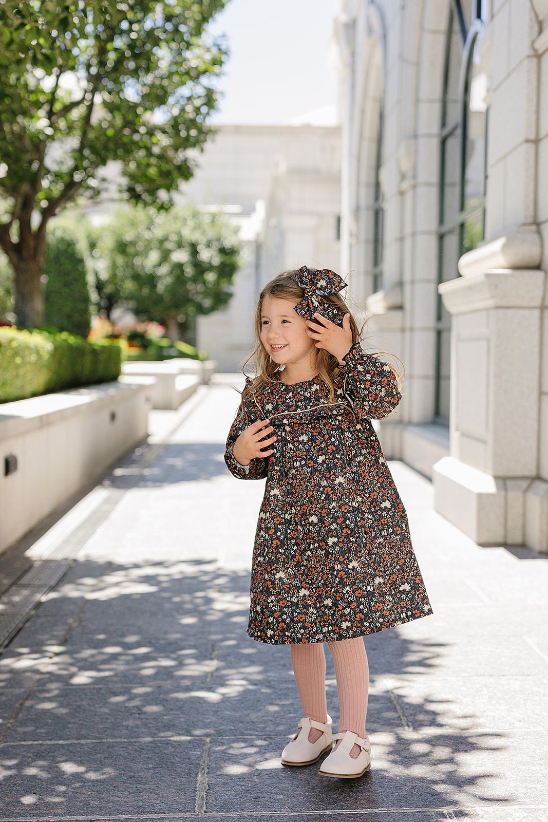 Mebie Baby Midnight Meadow Dress - 