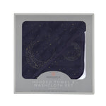 Newcastle Classics Midnight Moon Bamboo Hooded Towel Set with Soft Washcloth for Babies - Baby & Toddler > Baby Bathing Bamboo Hooded Towel & Washcloth Set