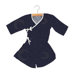 Newcastle Classics Midnight Moon Bamboo Mini Robe with Soft Muslin for Kids - 
