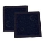 Newcastle Classics Midnight Moon Bamboo Muslin Blankie for Comfort and Security for Babies - 
