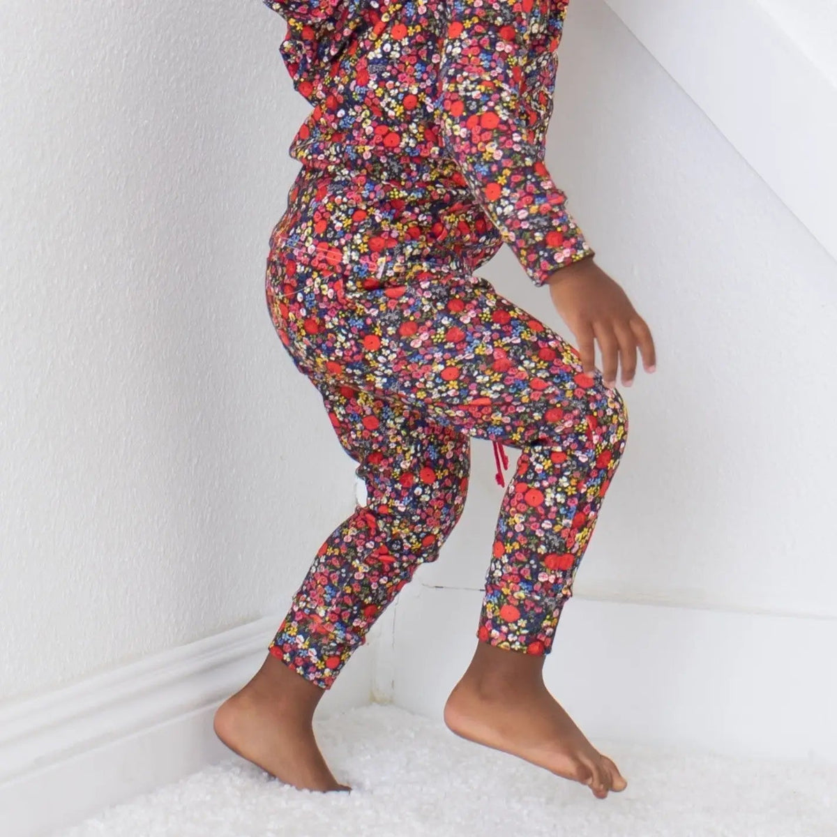 Bestaroo Midnight Petals Relaxed Fit Jogger - 