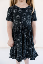 DREAM BIG LITTLE CO MIDNIGHT SMILES DREAM RUFFLE DRESSEveretts Place