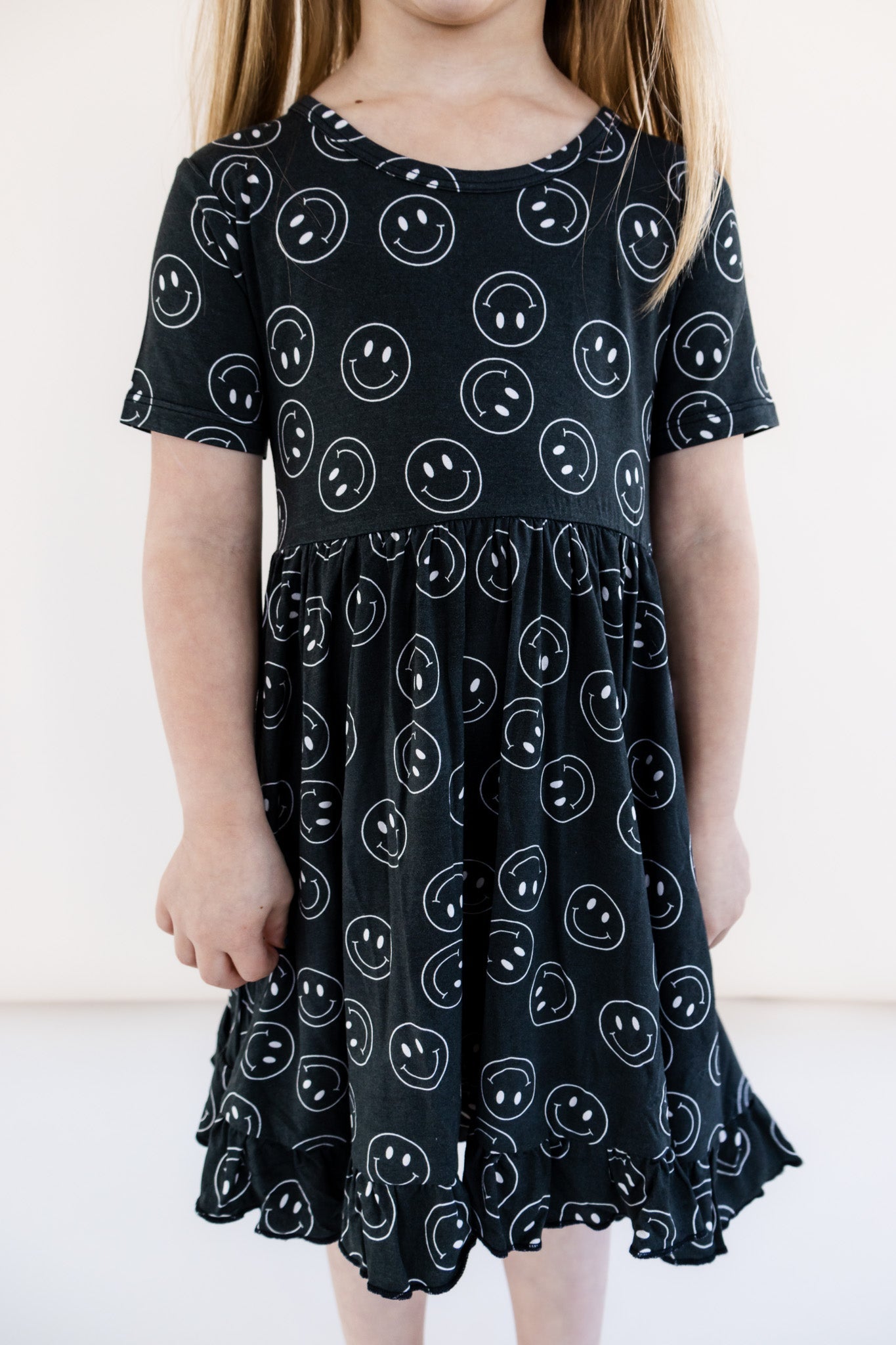 DREAM BIG LITTLE CO MIDNIGHT SMILES DREAM RUFFLE DRESSEveretts Place