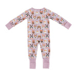 Dreamlet Midsummer Bunnies Convertible Zip Footies Bamboo Fabric - Everetts Place Boutique - 