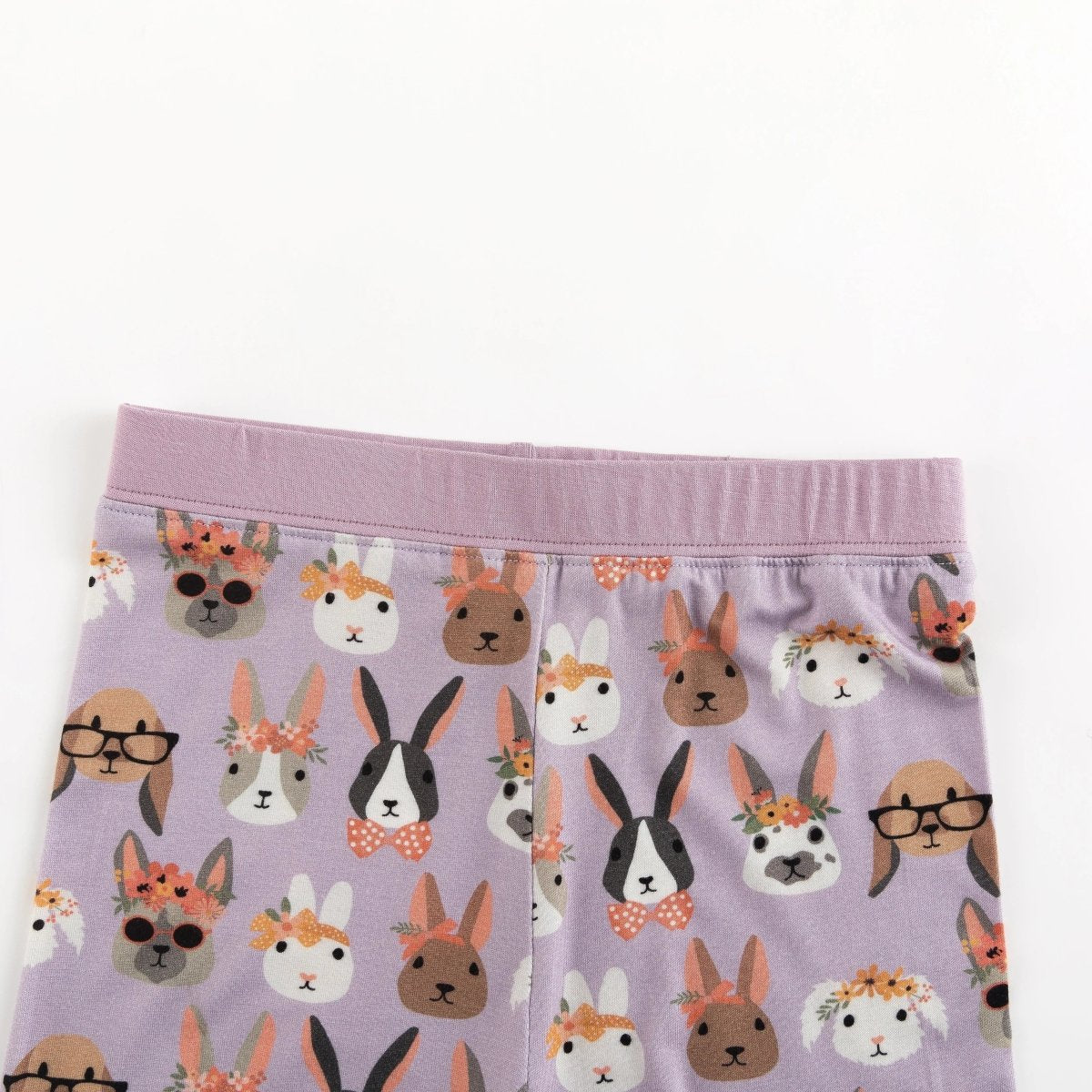 Dreamlet Midsummer Bunnies Long Sleeve Pajamas Two Piece Set - Everetts Place Boutique - 