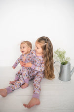 Dreamlet Midsummer Bunnies Long Sleeve Pajamas Two Piece Set - Everetts Place Boutique - 