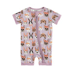 Dreamlet Midsummer Bunnies Romper Dreamlet Bamboo Comfort Fit - Everetts Place Boutique - 