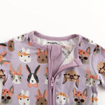 Dreamlet Midsummer Bunnies Romper Dreamlet Bamboo Comfort Fit - Everetts Place Boutique - 