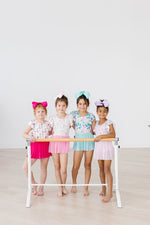 Mila & Rose ® Mila And Rose Ballerina Bows Short Sleeve Twirl Leotard - 
