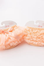 Mila & Rose ® Mila And Rose Bloomer With Peach Back Ruffle For Newborn Photos Everetts Place