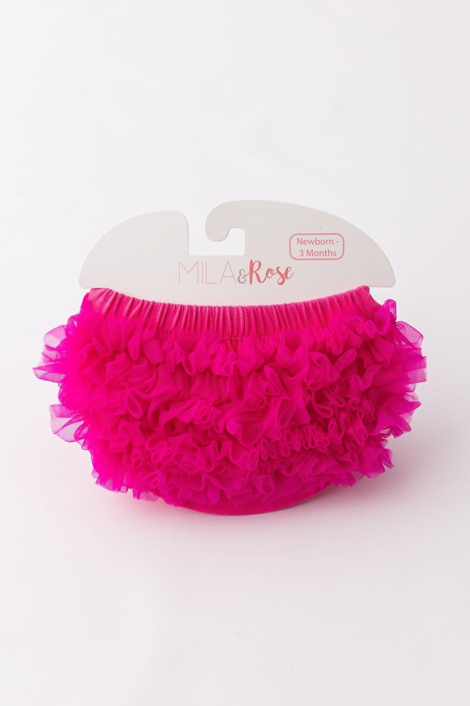 Mila & Rose ® Mila And Rose Hot Pink Ruffle Bum Bloomer For Newborn Photos Everetts Place