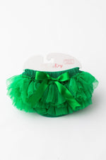 Mila & Rose ® Mila and Rose Kelly Green Tutu Bloomer with Front and Back Ruffles for Newborns Everetts Place