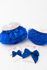 Mila & Rose ® Mila and Rose Tutu Bloomer Royal Blue Ruffle for Newborn Photos Everetts Place