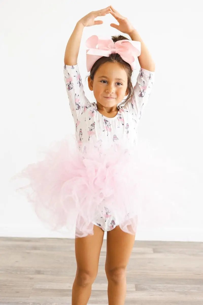 Mila & Rose ® Mila Rose Ballerina Three Quarter Tutu Leotard For Dance Class - 