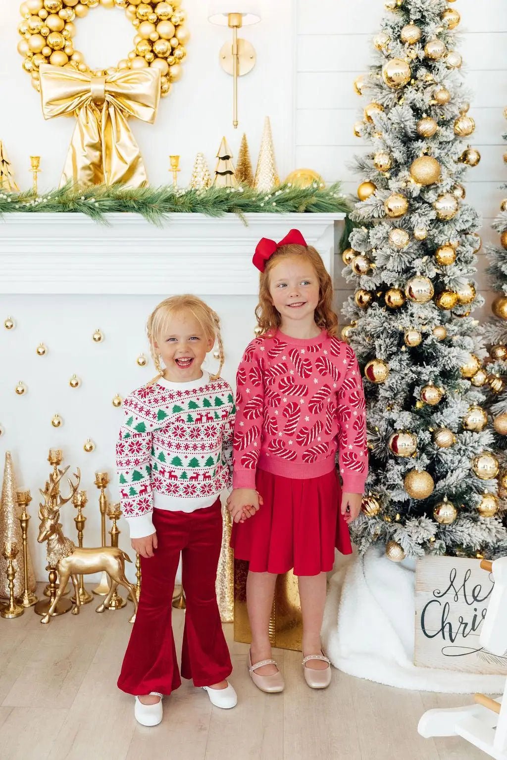 Mila & Rose ® Mila Rose Candy Canes Sweater Cozy Knit For Women Winter - 