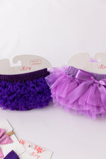 Mila & Rose ® Mila Rose Lavender Ruffle Tutu Bloomer With Front And Back Ruffles For Newborns Everetts Place
