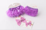 Mila & Rose ® Mila Rose Lavender Ruffle Tutu Bloomer With Front And Back Ruffles For Newborns Everetts Place