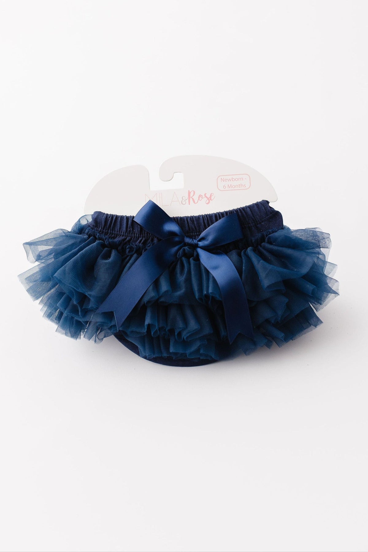 Mila & Rose ® Mila Rose Navy Blue Ruffle Tutu Bloomer For Newborn Photos Everetts Place