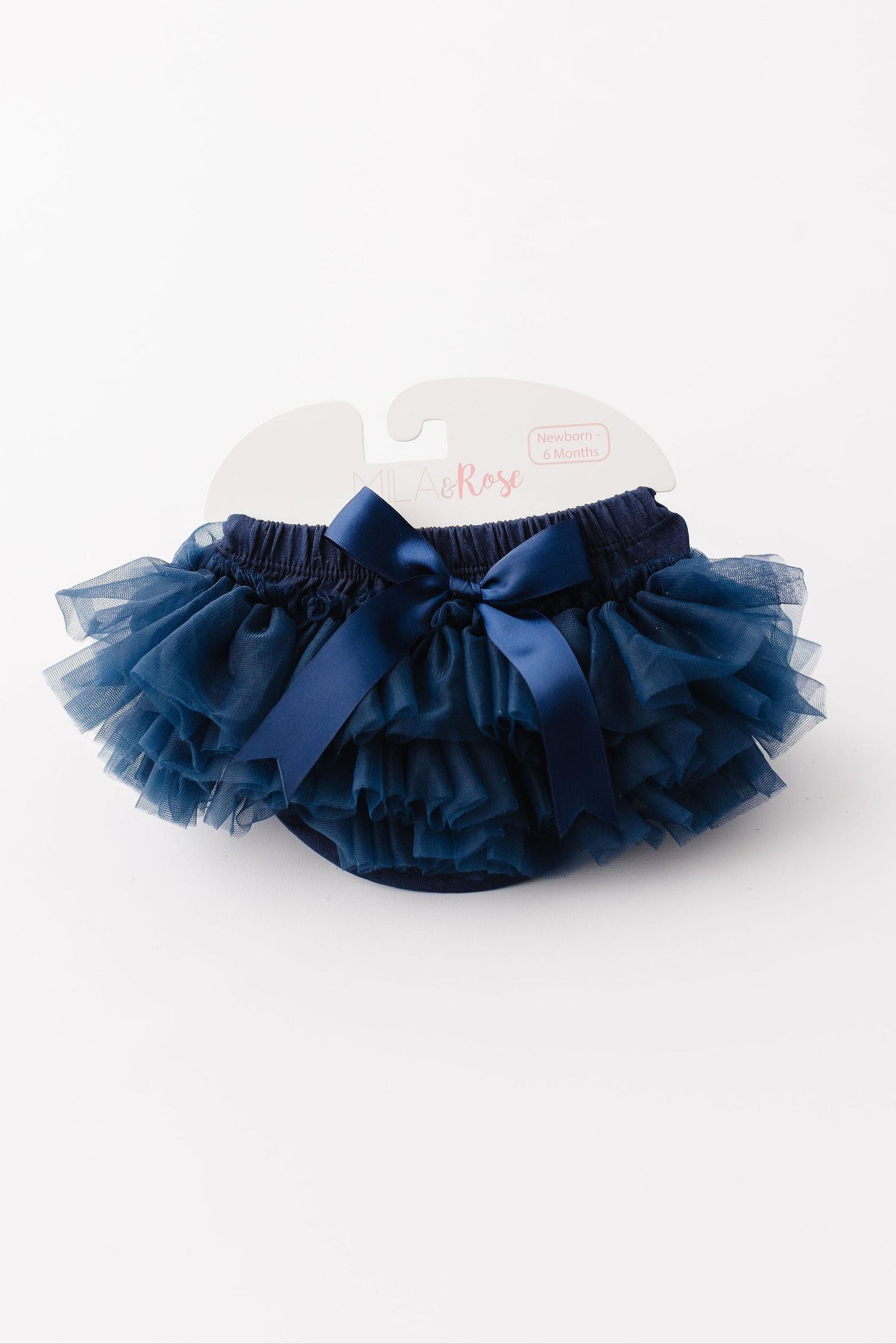 Mila & Rose ® Mila Rose Navy Blue Ruffle Tutu Bloomer For Newborn Photos Everetts Place