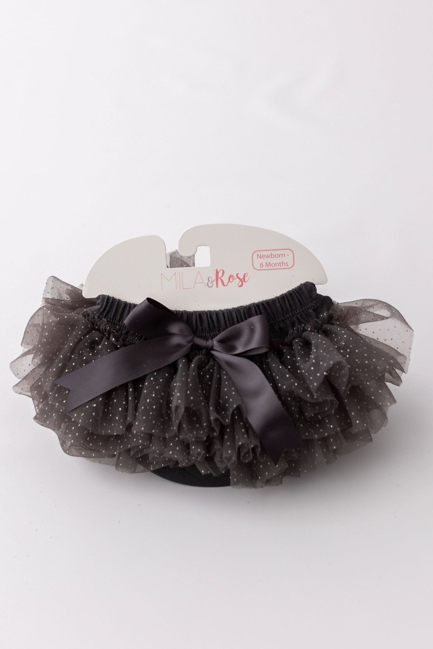 Mila & Rose ® Mila Rose Tutu Bloomer Glitter Charcoal Silver For Newborn Photos Everetts Place
