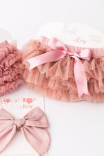 Mila & Rose ® Mila Rose Tutu Bloomer Vintage Pink Glitter Ruffle For Newborn Photos Everetts Place
