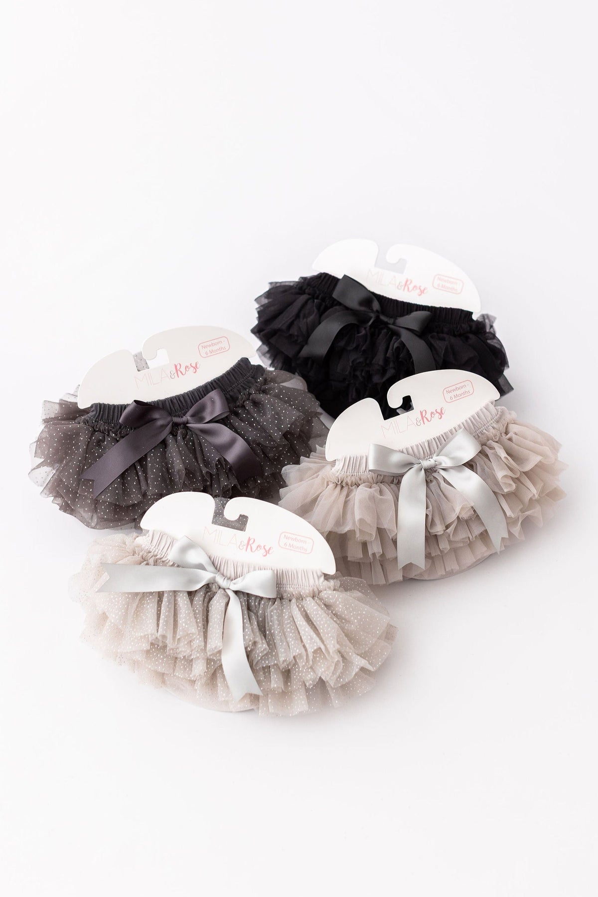 Mila & Rose ® Mila & Rose Tutu Bloomer With Silver Glitter for Newborn Photos Everetts Place