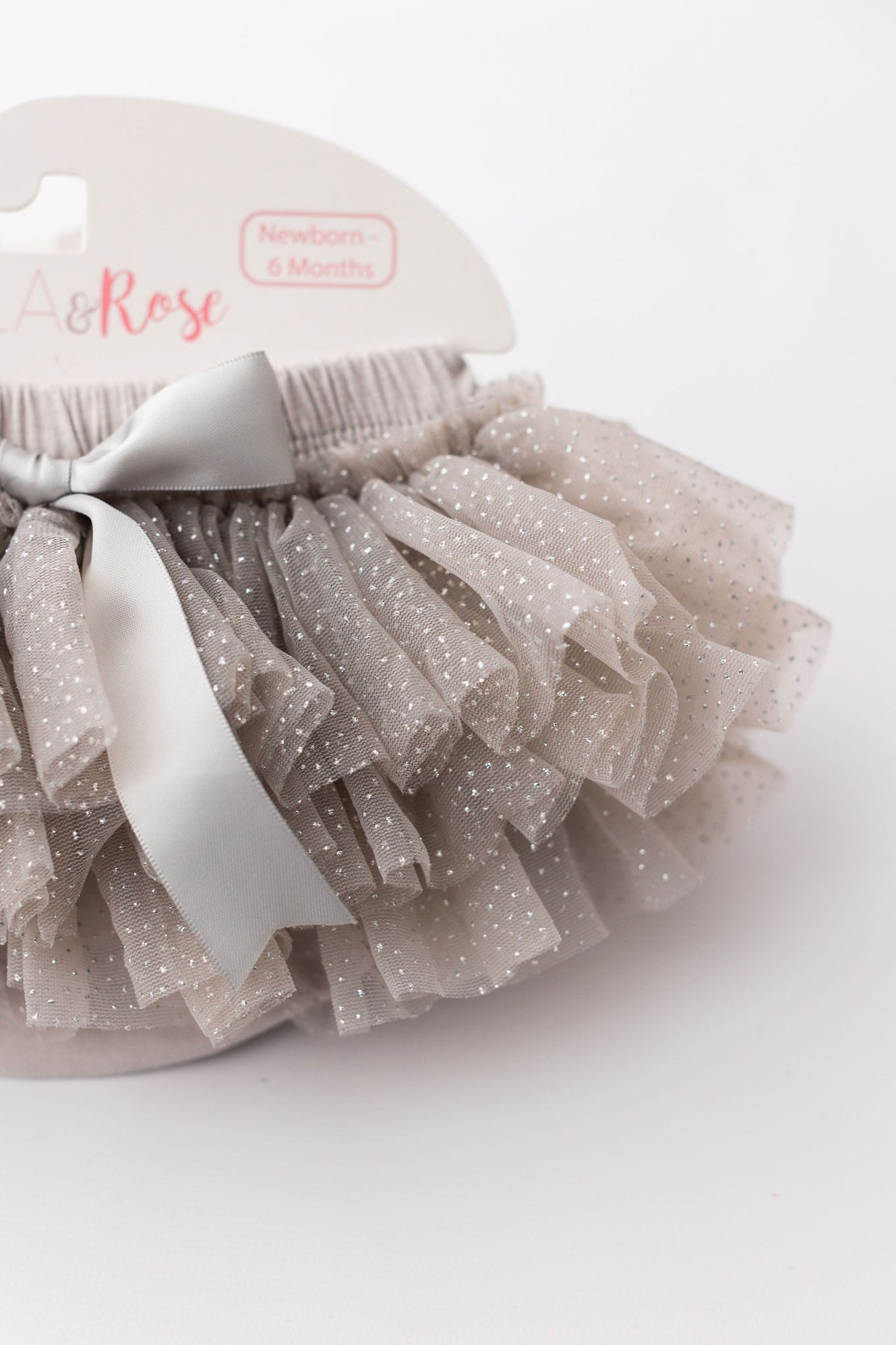 Mila & Rose ® Mila & Rose Tutu Bloomer With Silver Glitter for Newborn Photos Everetts Place