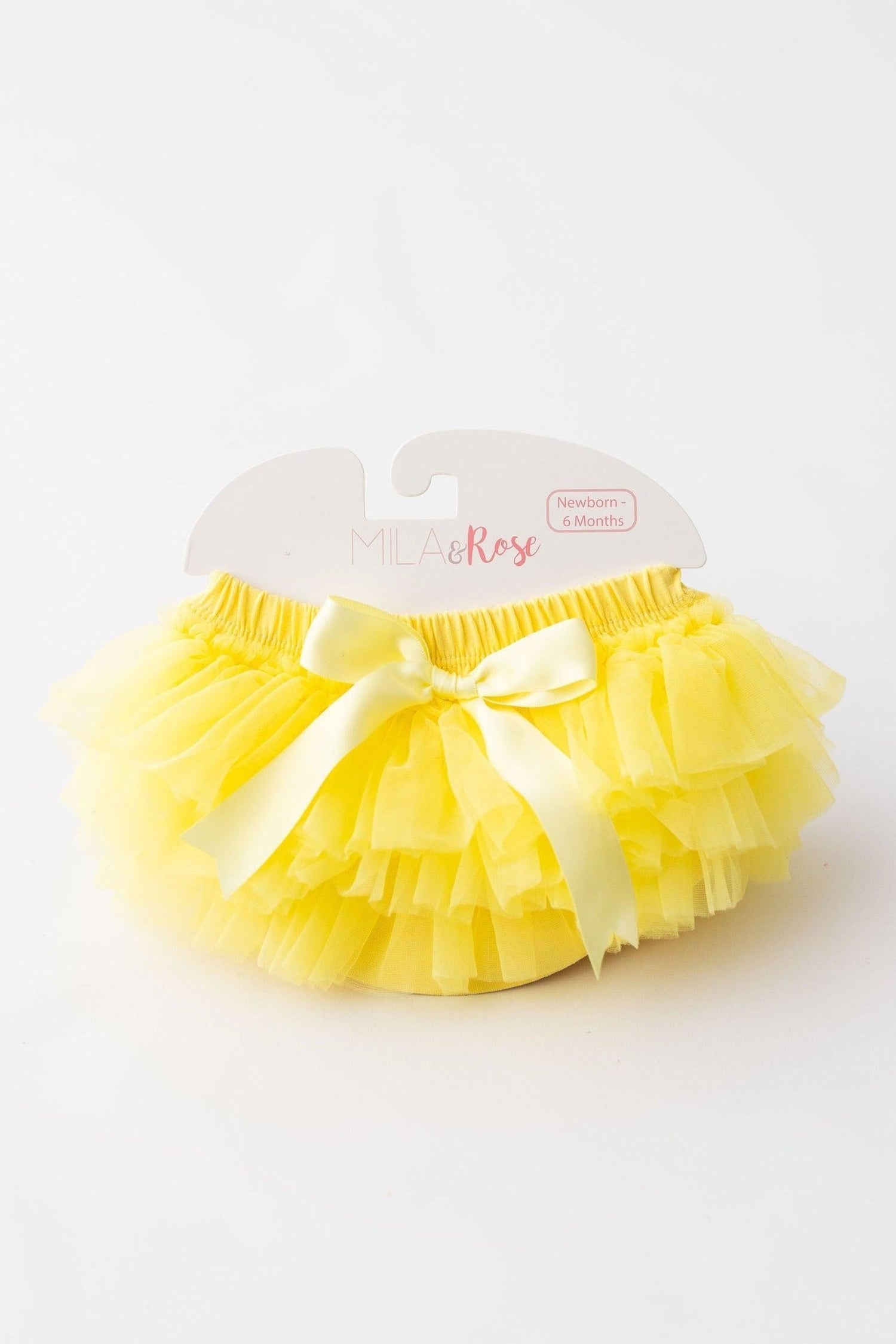 Mila & Rose ® Mila Rose Tutu Bloomer Yellow With Front And Back Ruffles For Newborn Photos Everetts Place