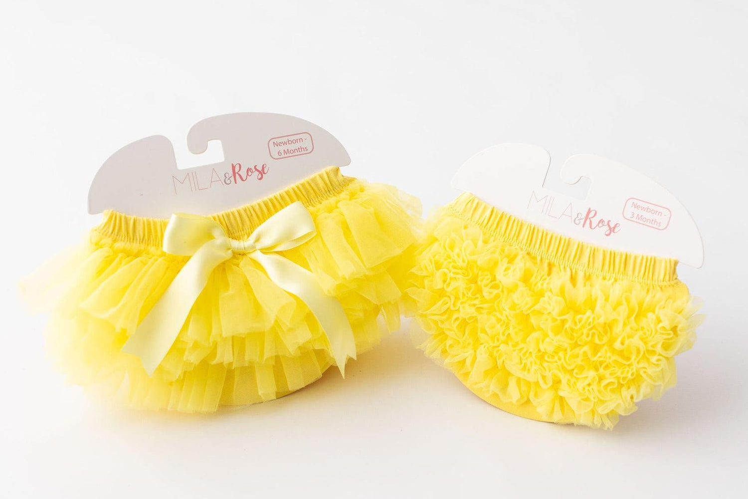 Mila & Rose ® Mila Rose Tutu Bloomer Yellow With Front And Back Ruffles For Newborn Photos Everetts Place